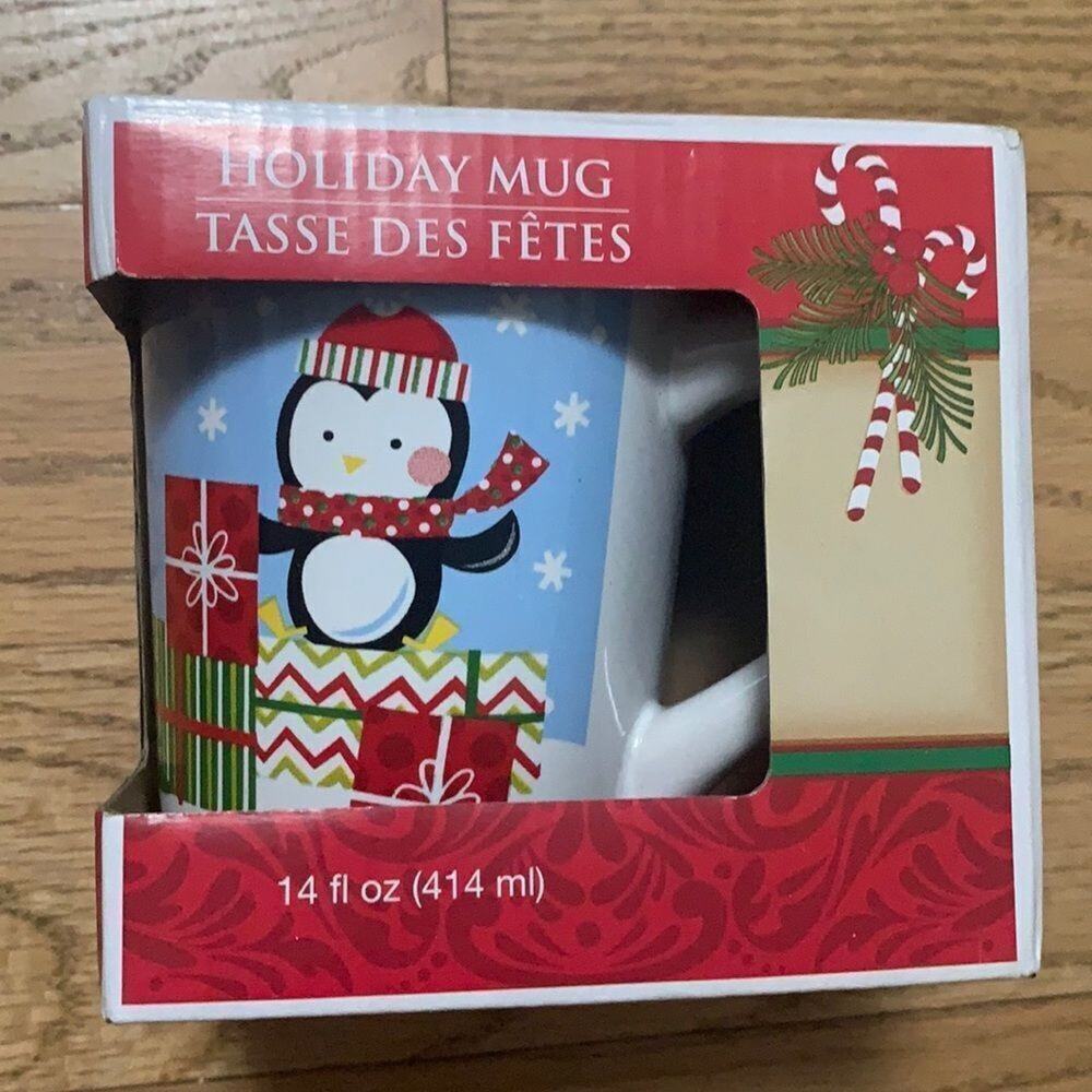 NWOT HOLIDAY MUG 14OZ